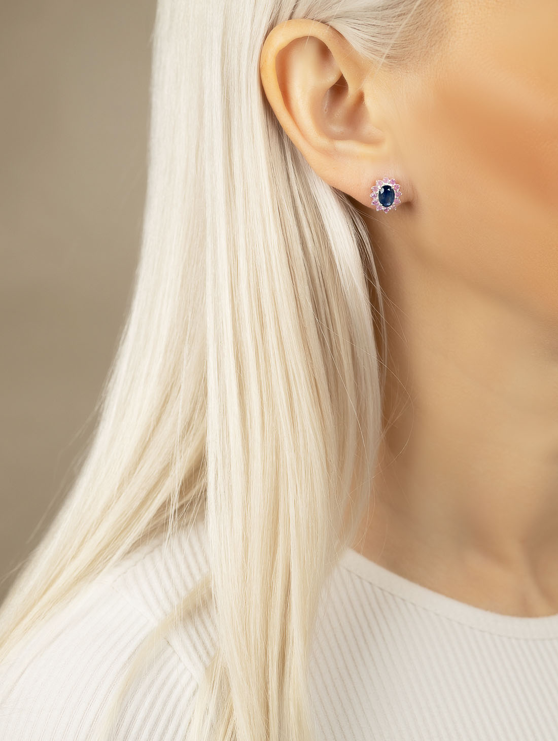 9405 Серьги пуссеты (Ag 925)