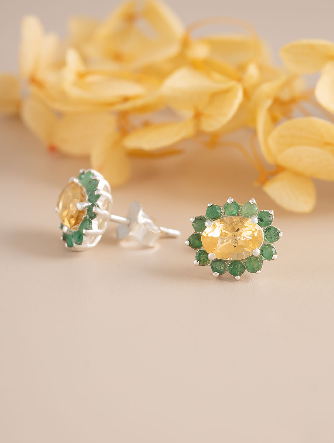 9504 Серьги пуссеты (Ag 925)