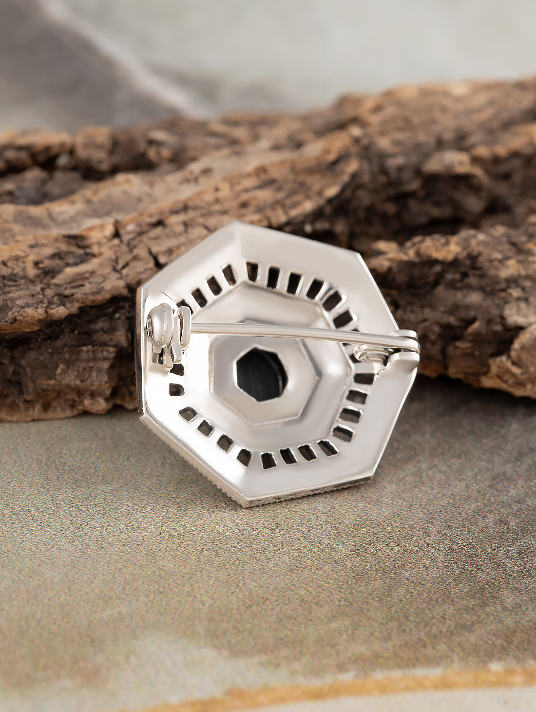 91559 Брошь (Ag 925)