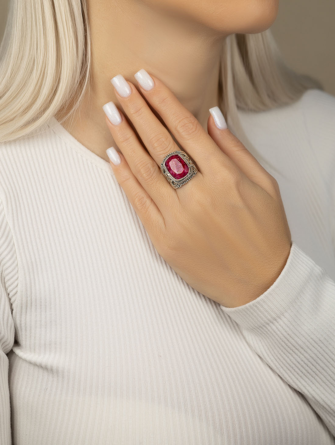 98829 Кольцо (Ag 925)