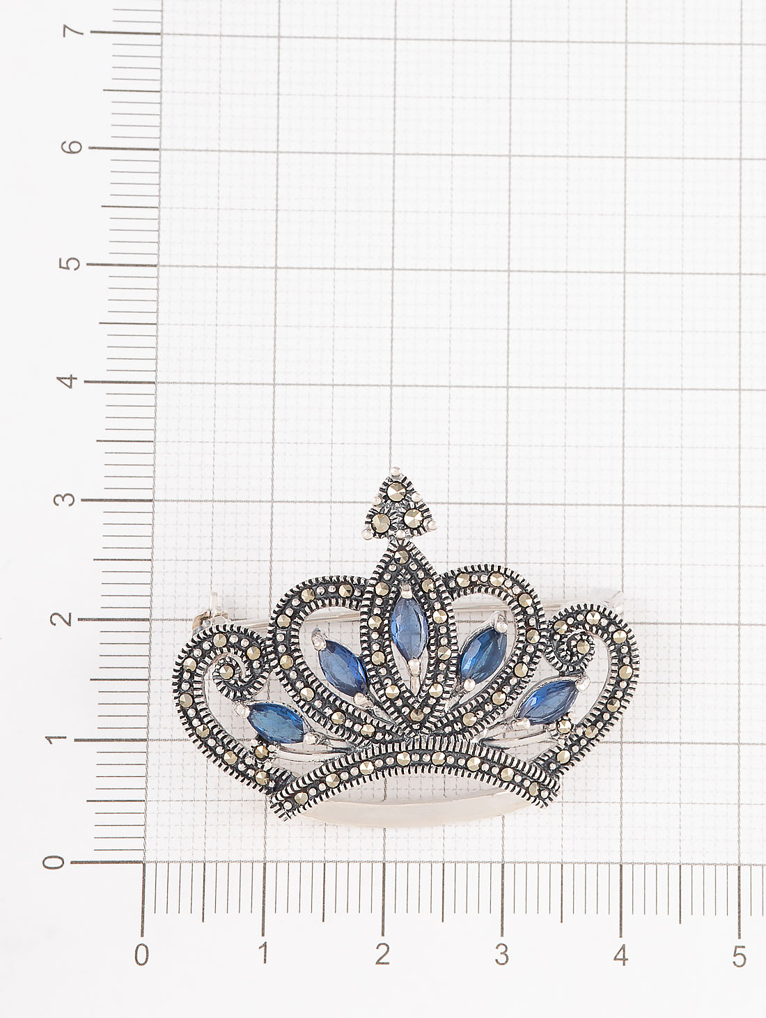 91545 Брошь (Ag 925)