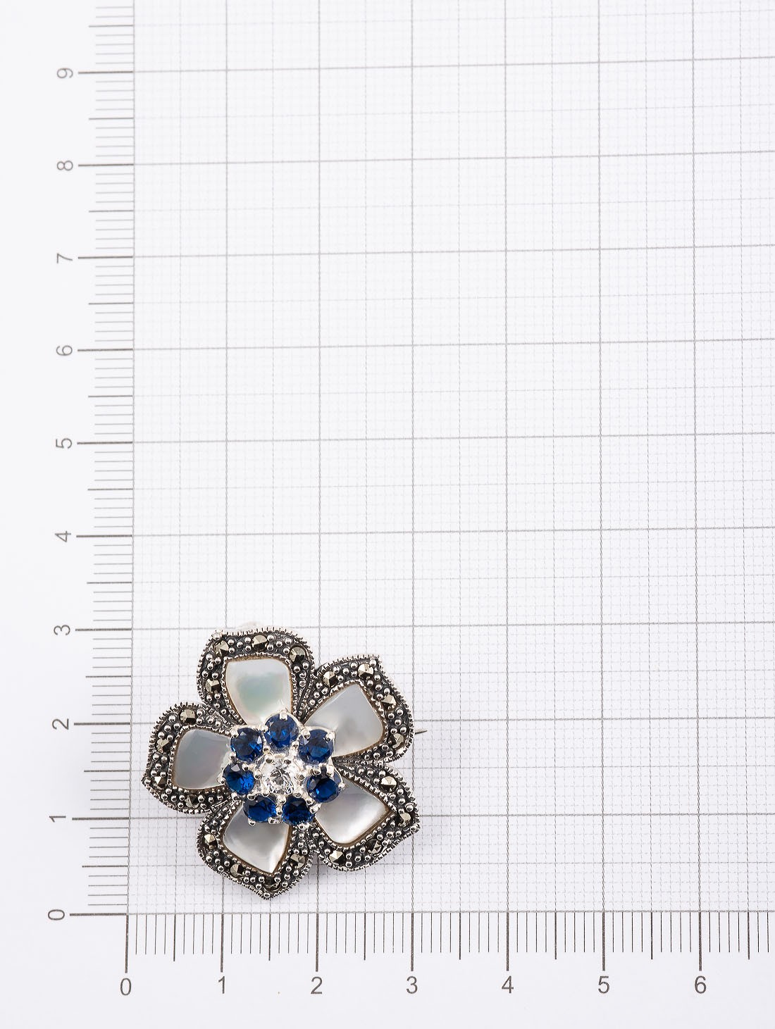 91532 Брошь-кулон (Ag 925)