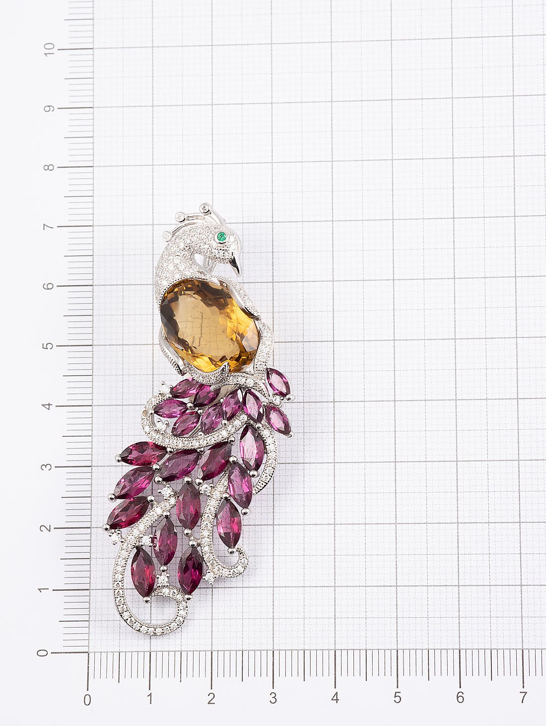 791 Брошь-кулон (Ag 925)