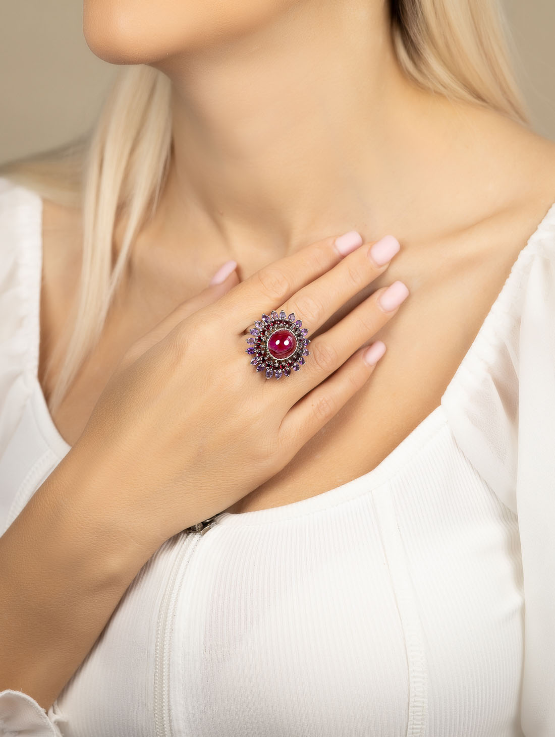 032350 Кольцо (Ag 925)