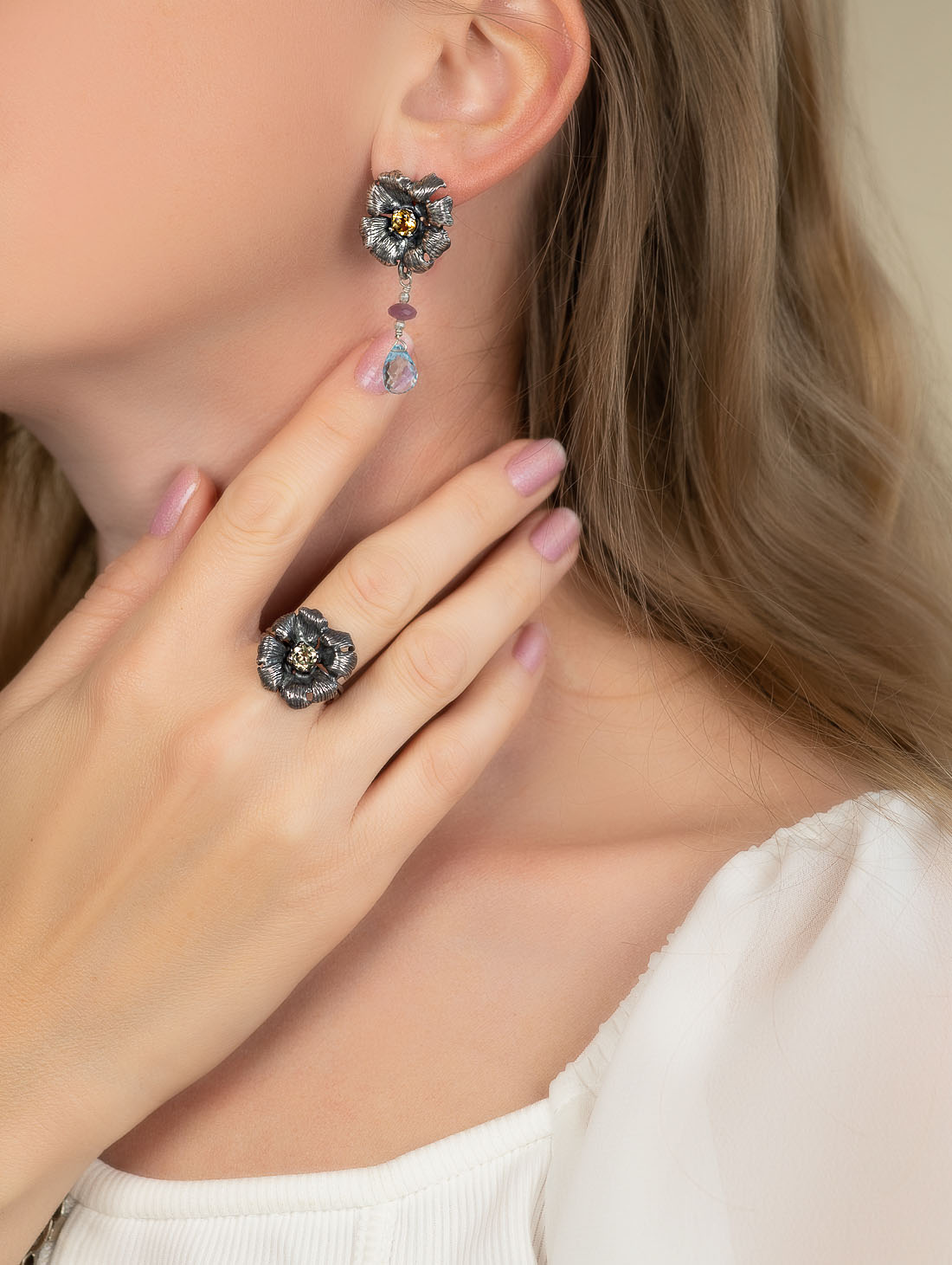 060070 Серьги (Ag 925)