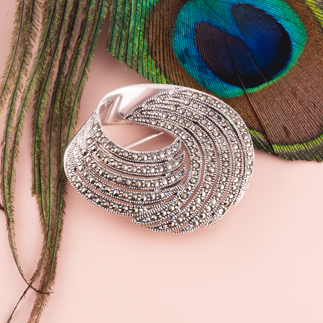 0889 Брошь (Ag 925)