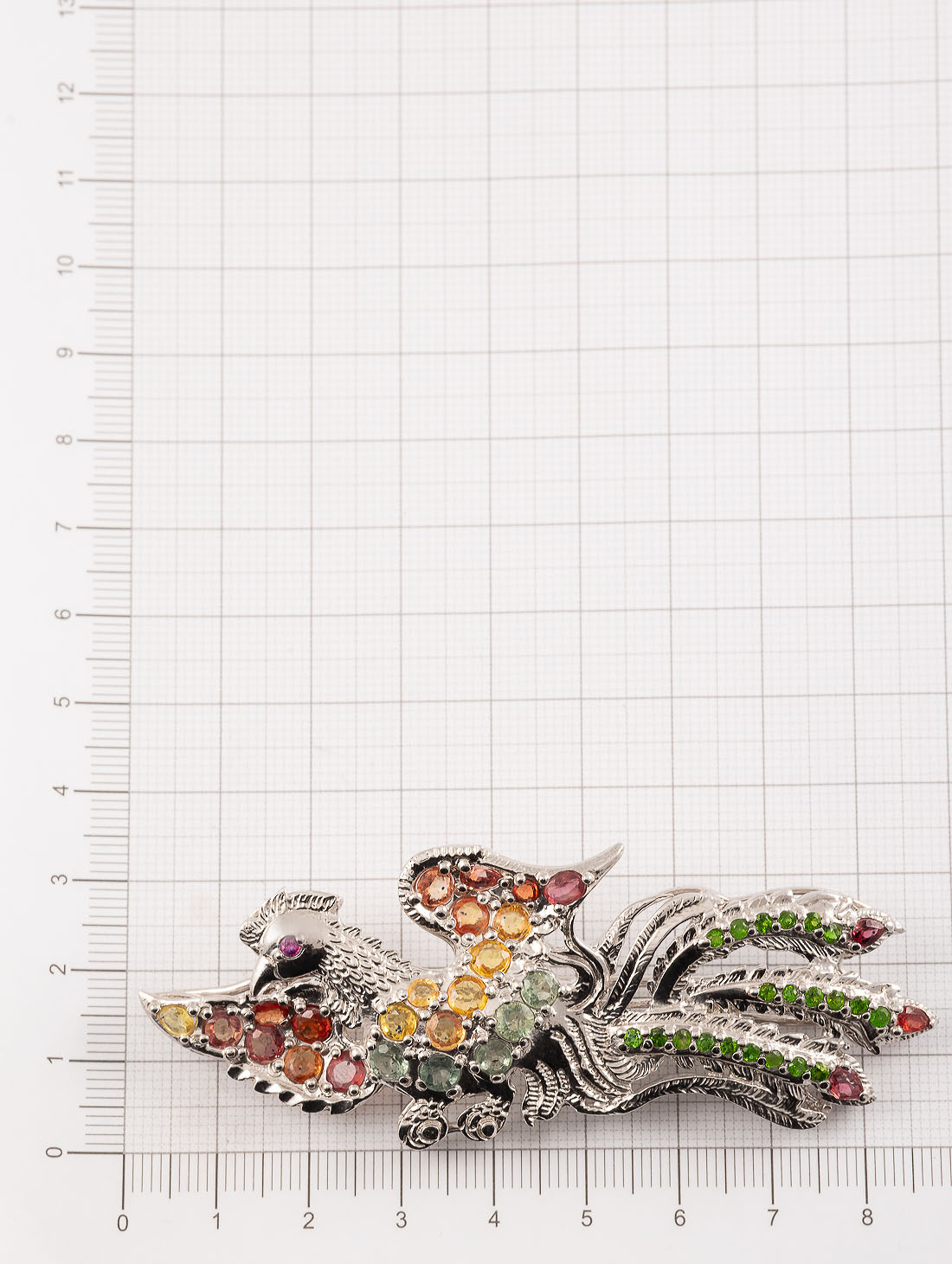 042362 Брошь-кулон (Ag 925)