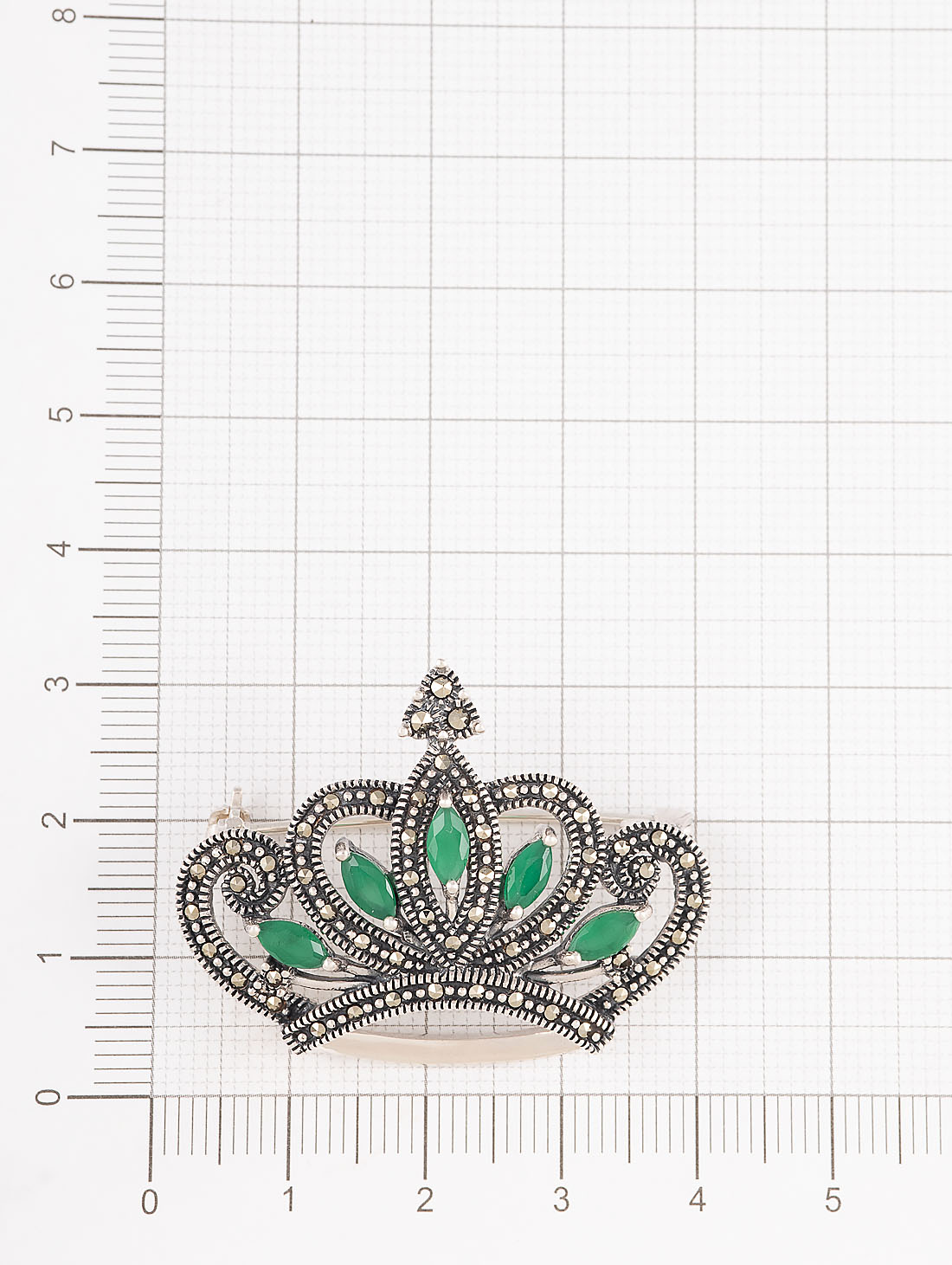 91542 Брошь (Ag 925)