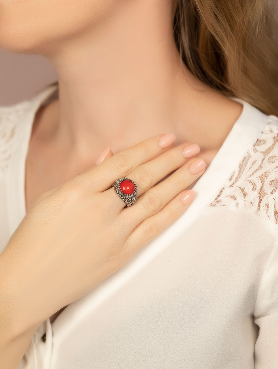 041338 Кольцо (Ag 925)