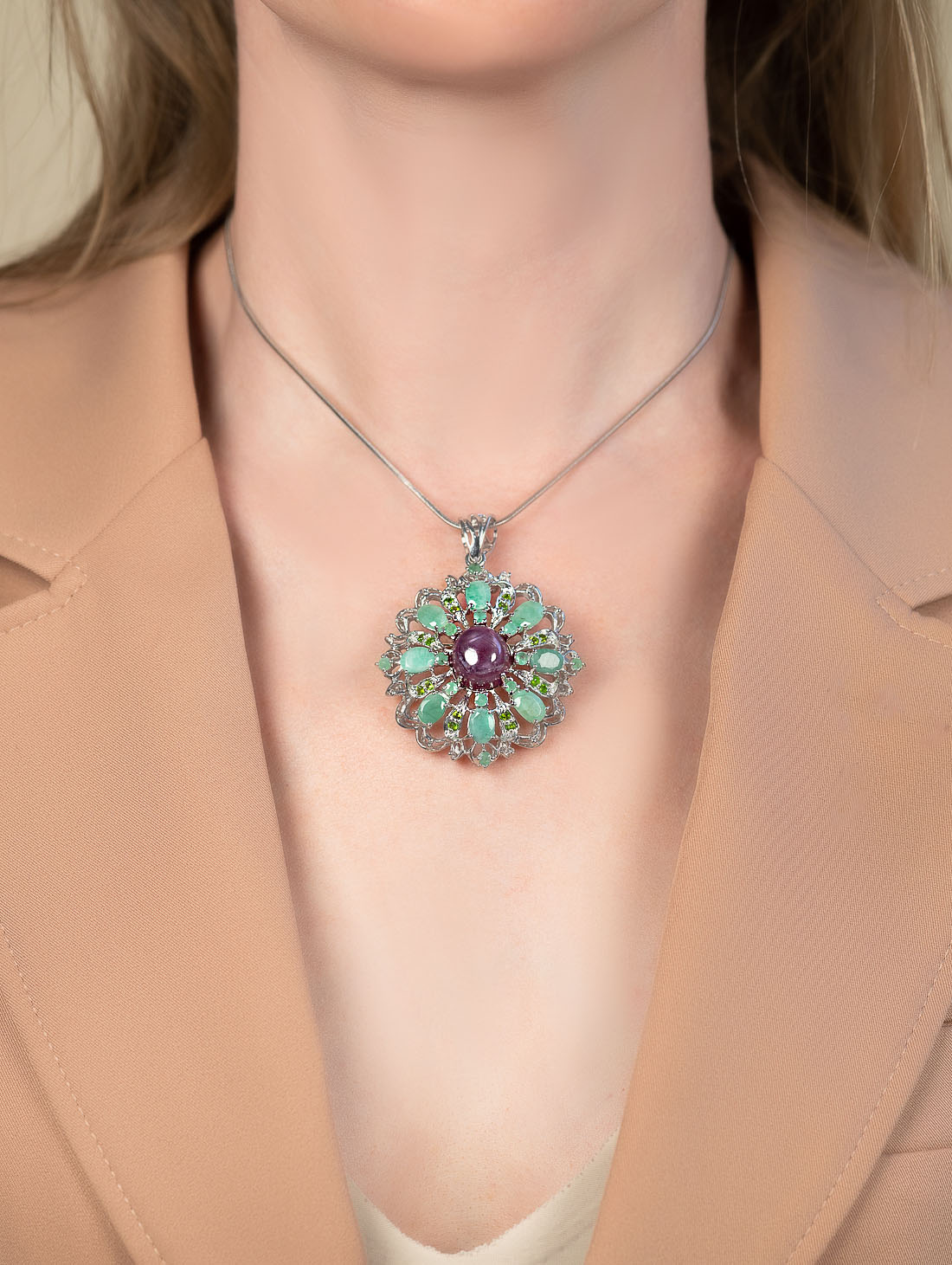 290 Брошь-кулон (Ag 925)