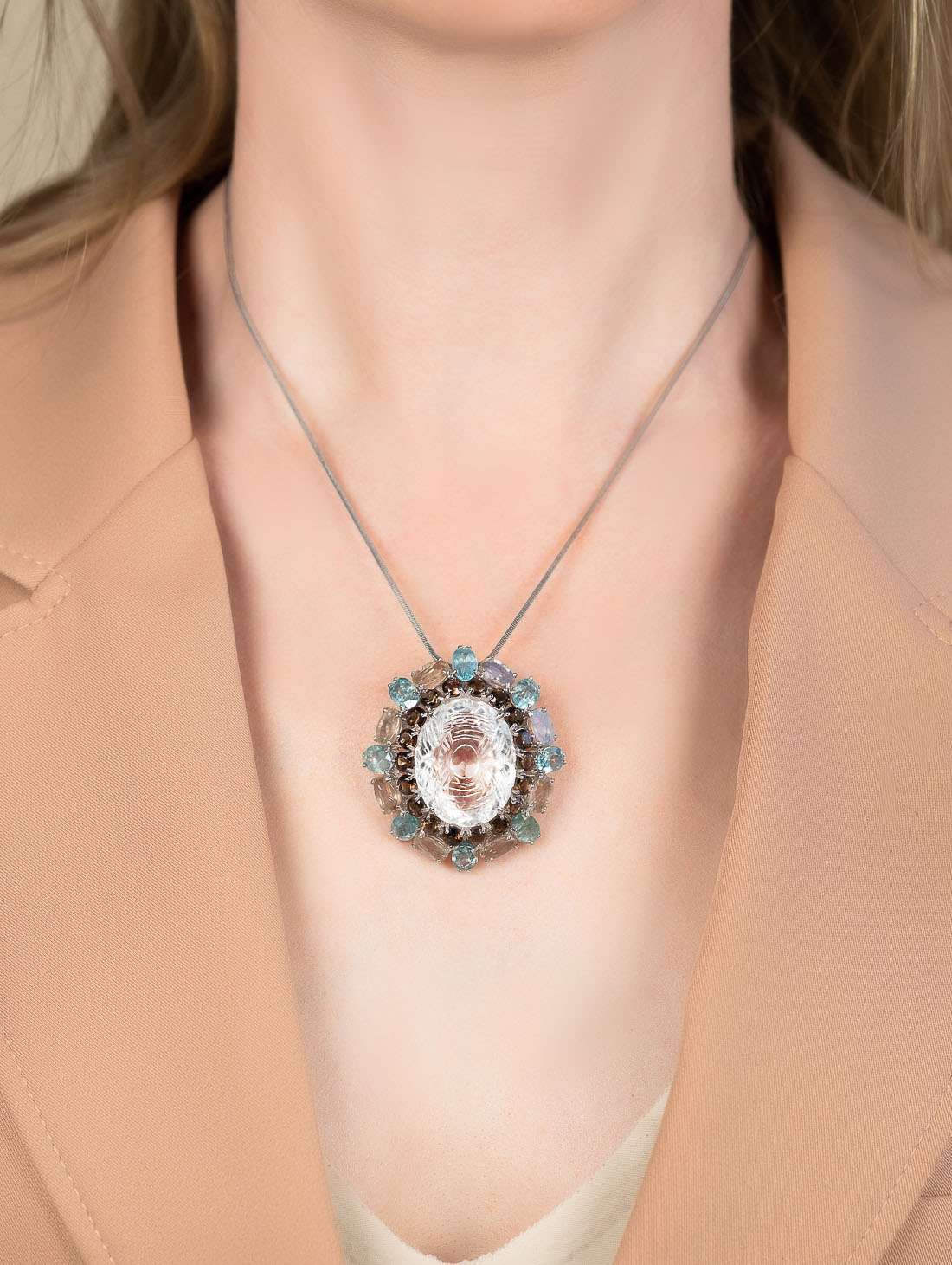 295 Брошь-кулон (Ag 925)