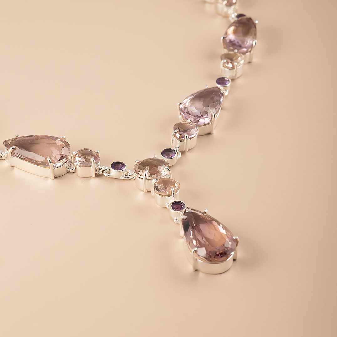 1300136 Колье (Ag 925)