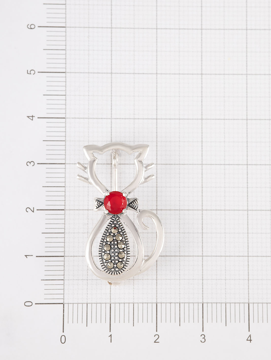 91656 Брошь (Ag 925)