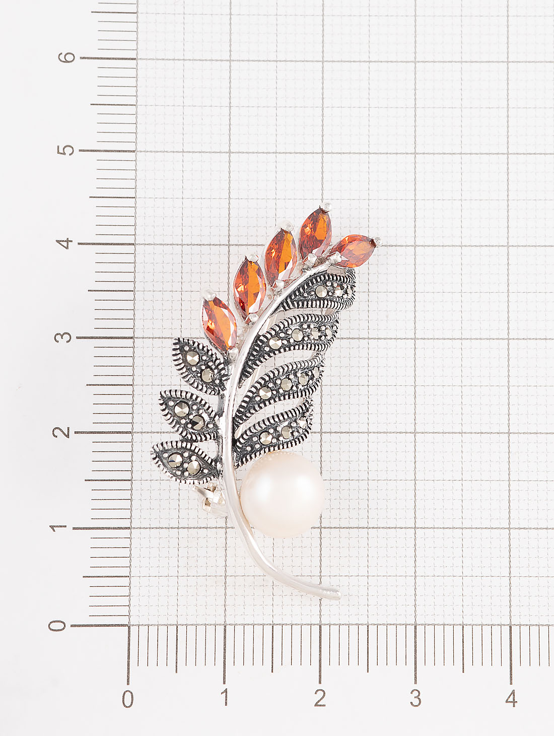 91537 Брошь (Ag 925)