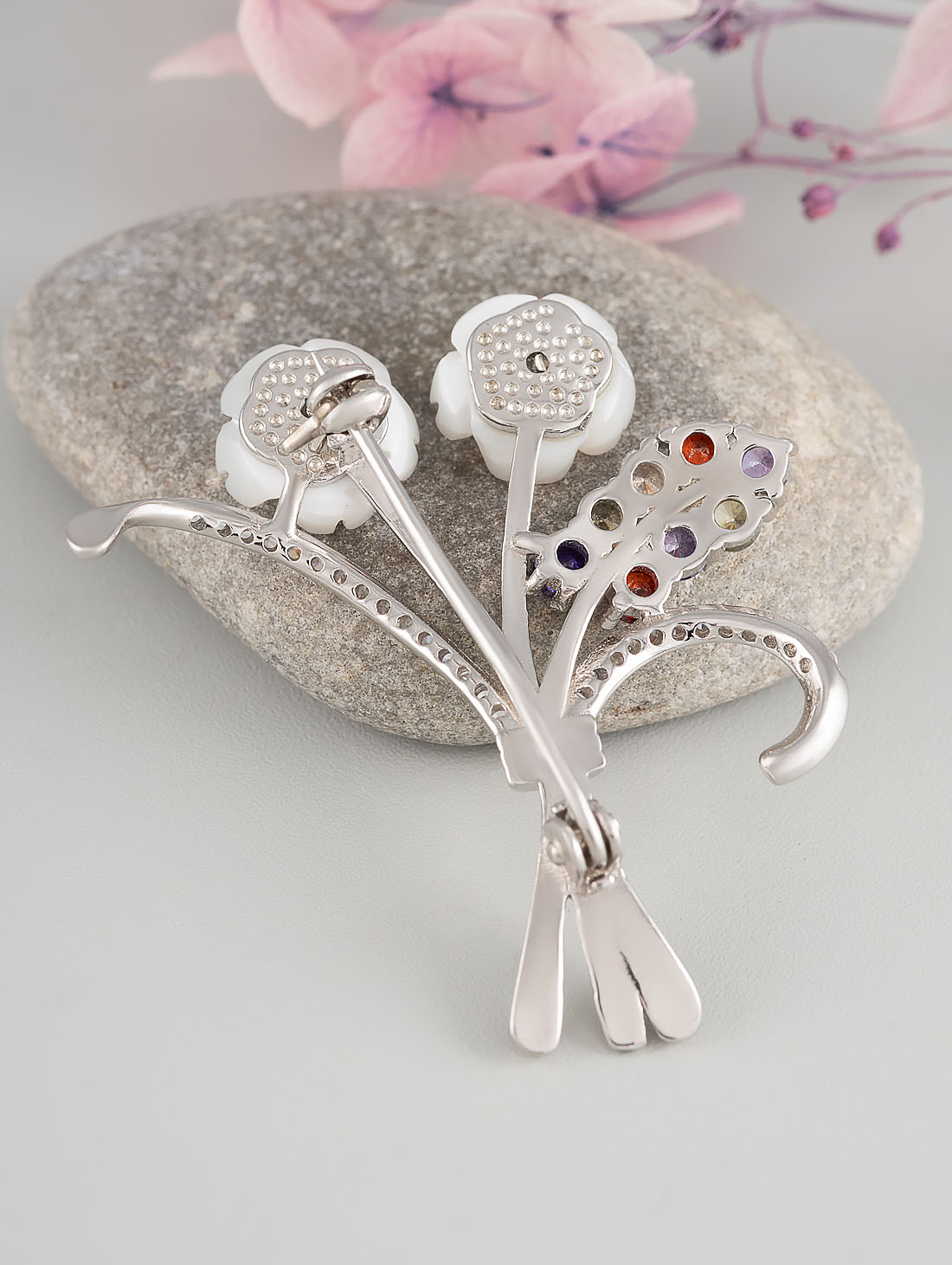 B00193r Брошь (Ag 925)