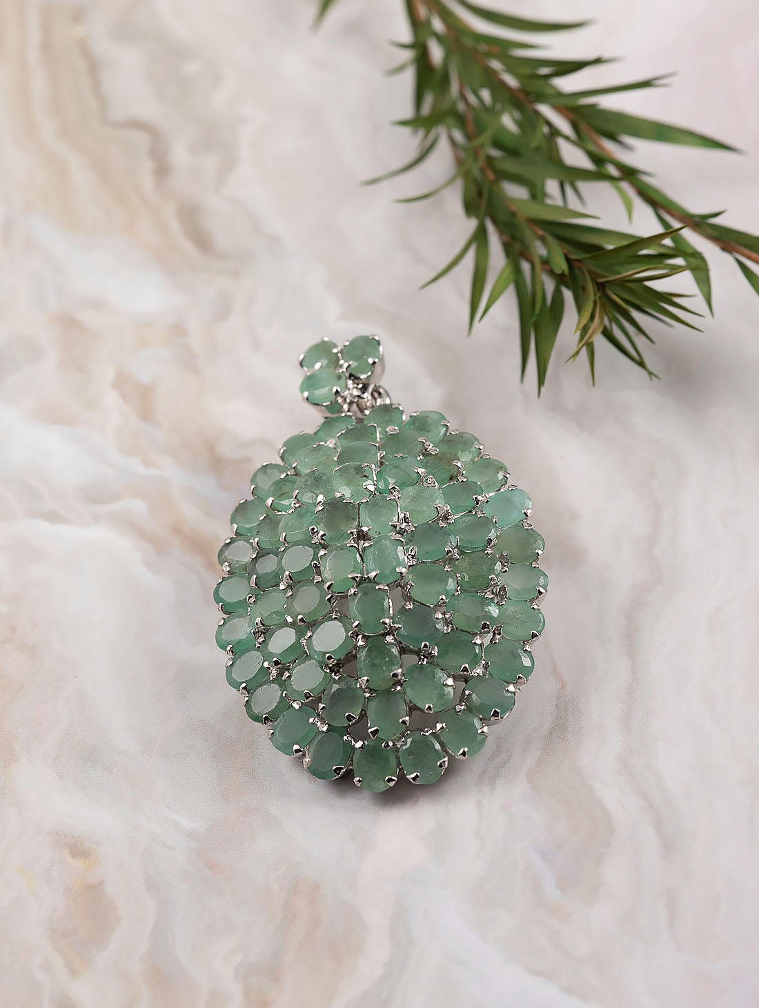 042358 Брошь-кулон (Ag 925)