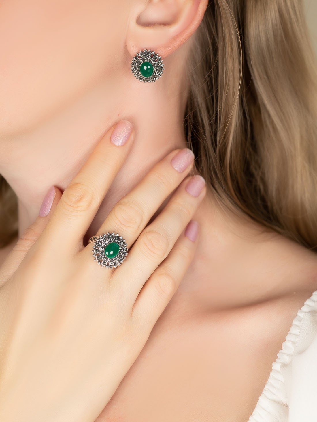 300169 Серьги (Ag 925)