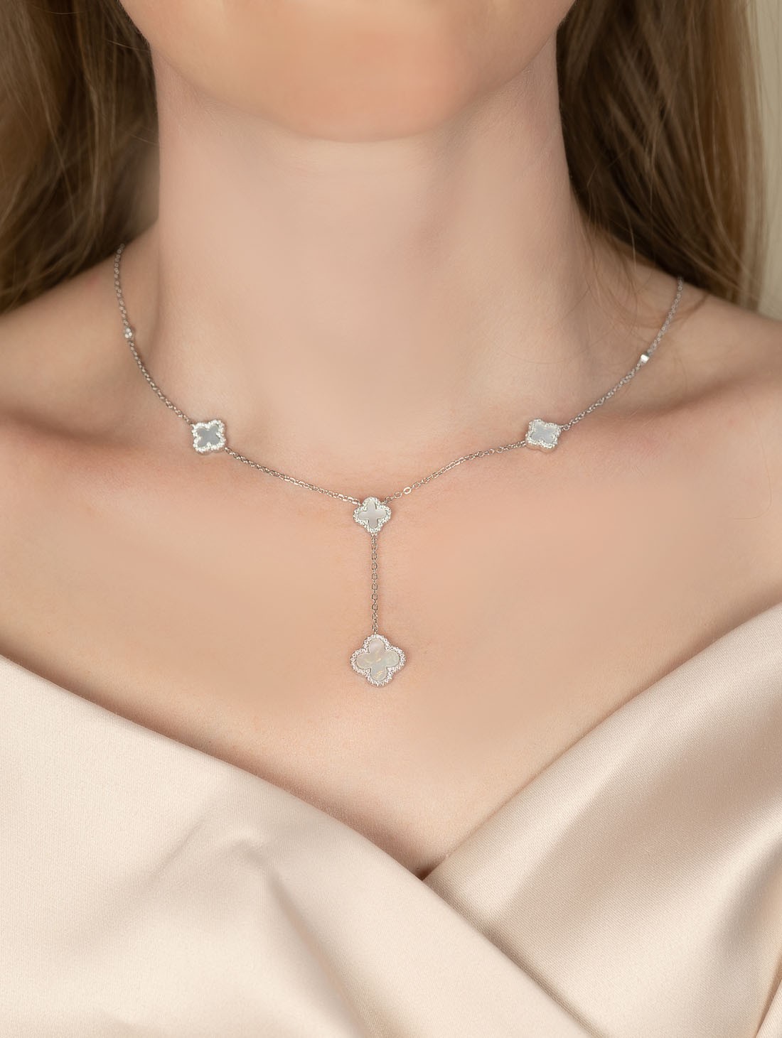 999947 Колье (Ag 925)