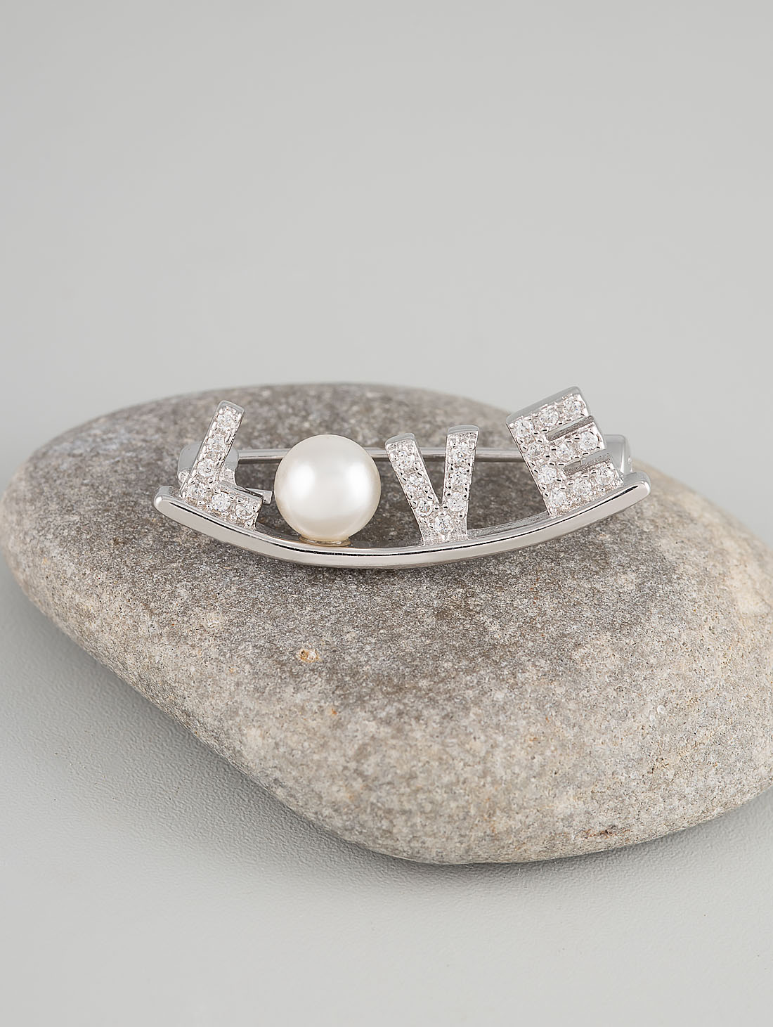 B00218 Брошь (Ag 925)