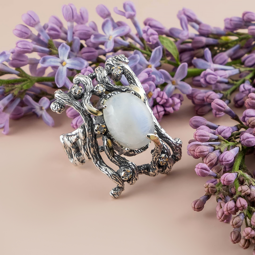 Rrr1103z Лунный Кольцо (Ag_925)