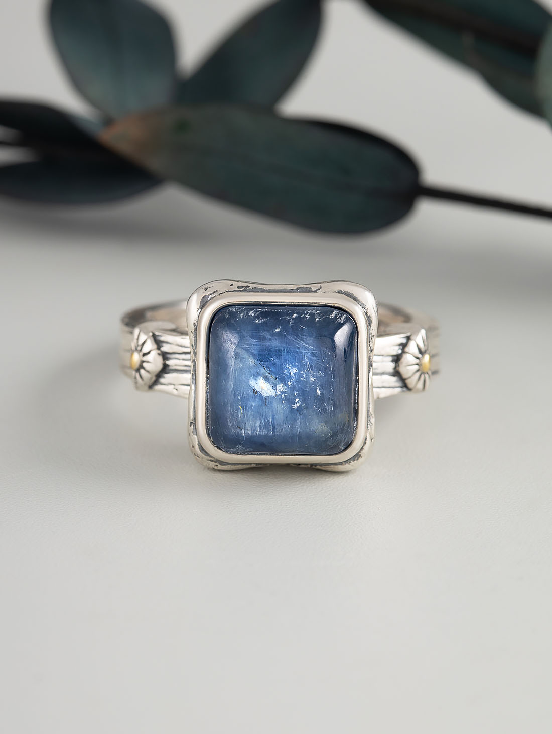 Rrr1260z Кианит Кольцо (Ag 925)