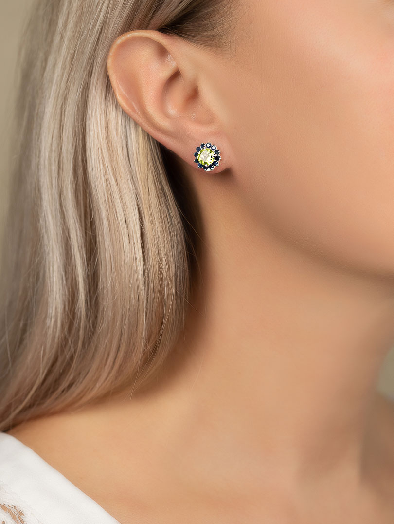 9277 Серьги пуссеты (Ag 925)