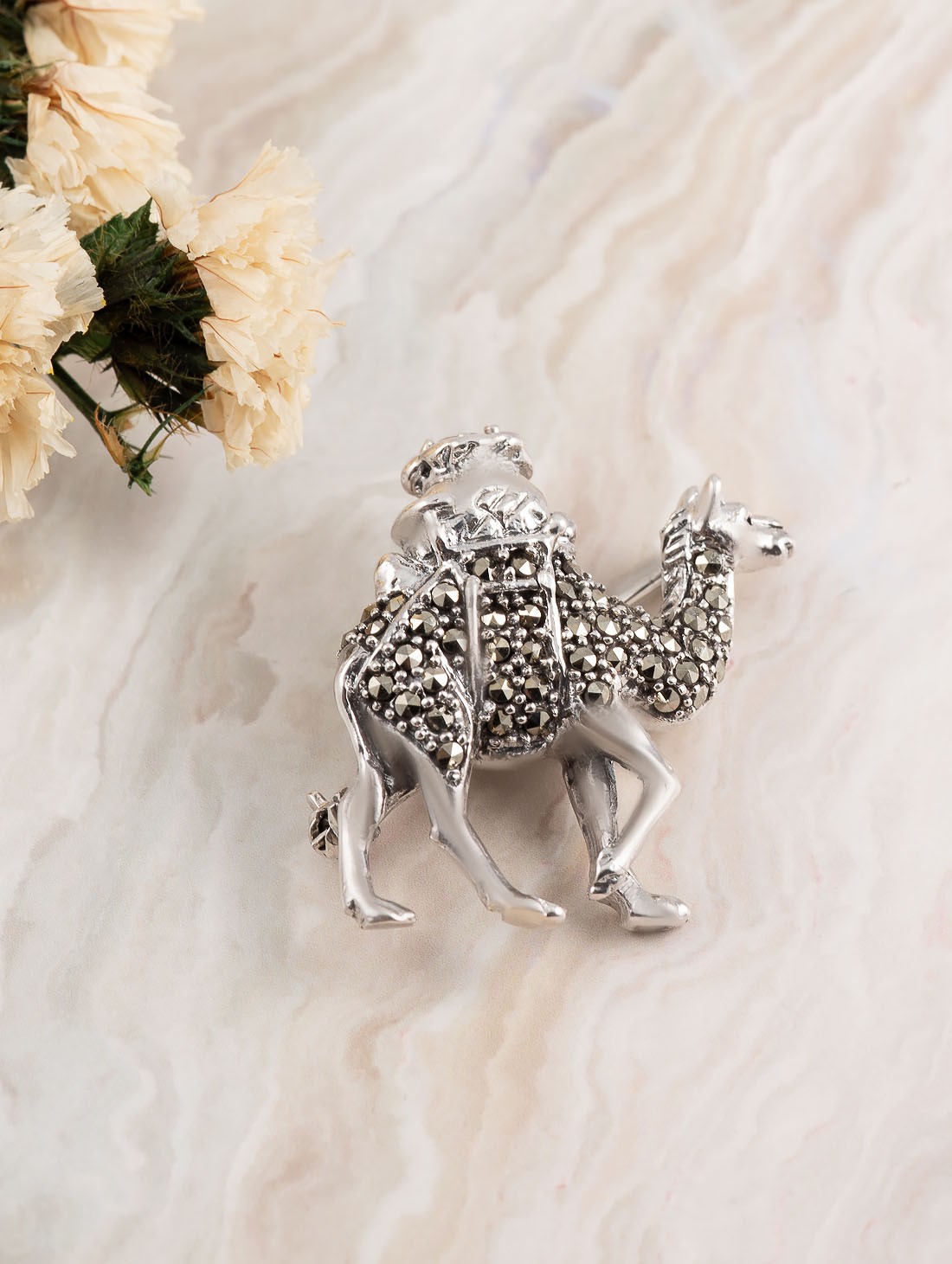 91611 Брошь (Ag 925)