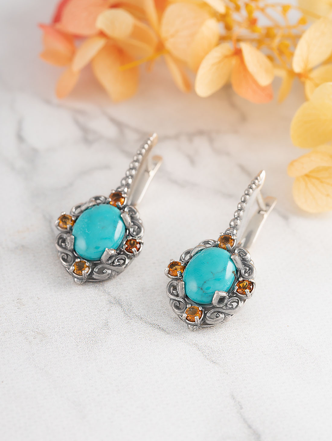 055905 Серьги (Ag 925)