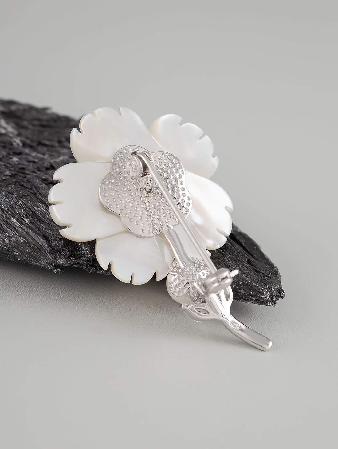 B00211r Брошь (Ag 925)