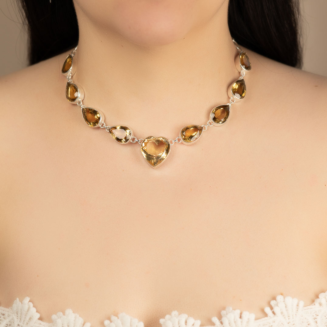 1300113 Колье (Ag 925)