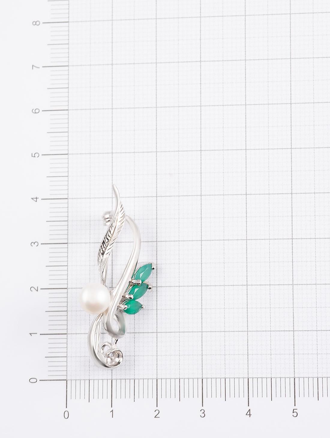 782 Брошь-кулон (Ag 925)