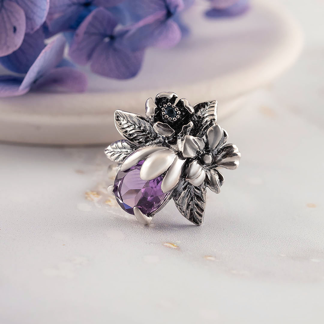 046469 Кольцо (Ag 925)