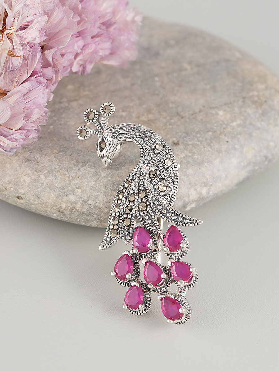 91518 Брошь (Ag 925)