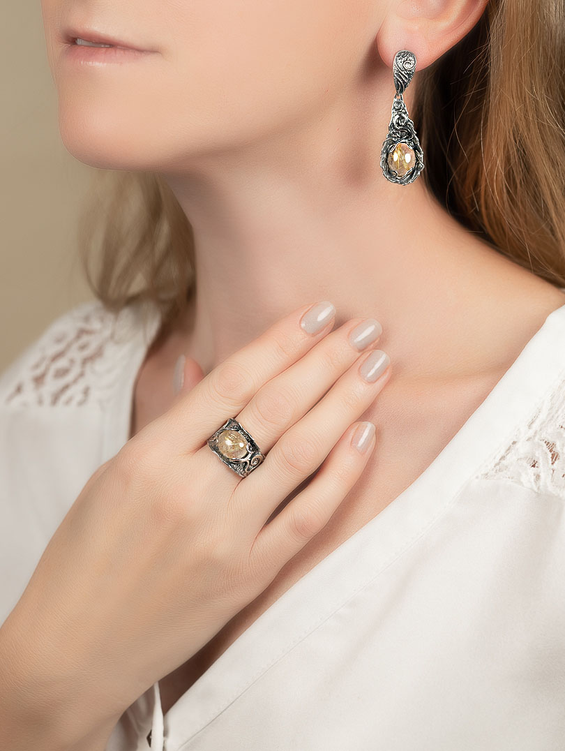 051248 Серьги (Ag 925)