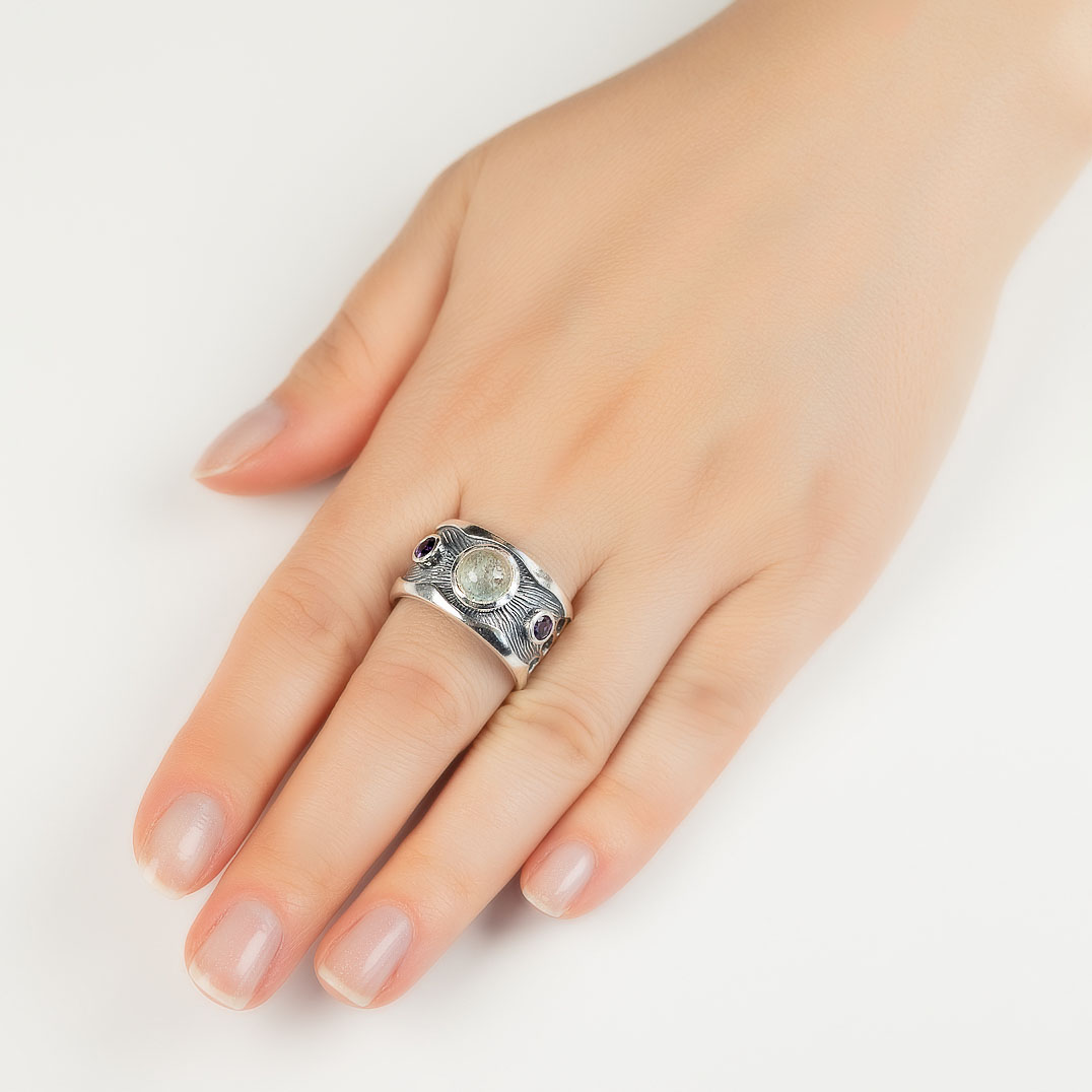 75821акв Кольцо (Ag 925)