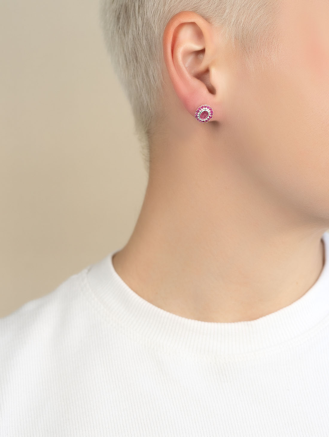 9372 Серьги пуссеты (Ag 925)