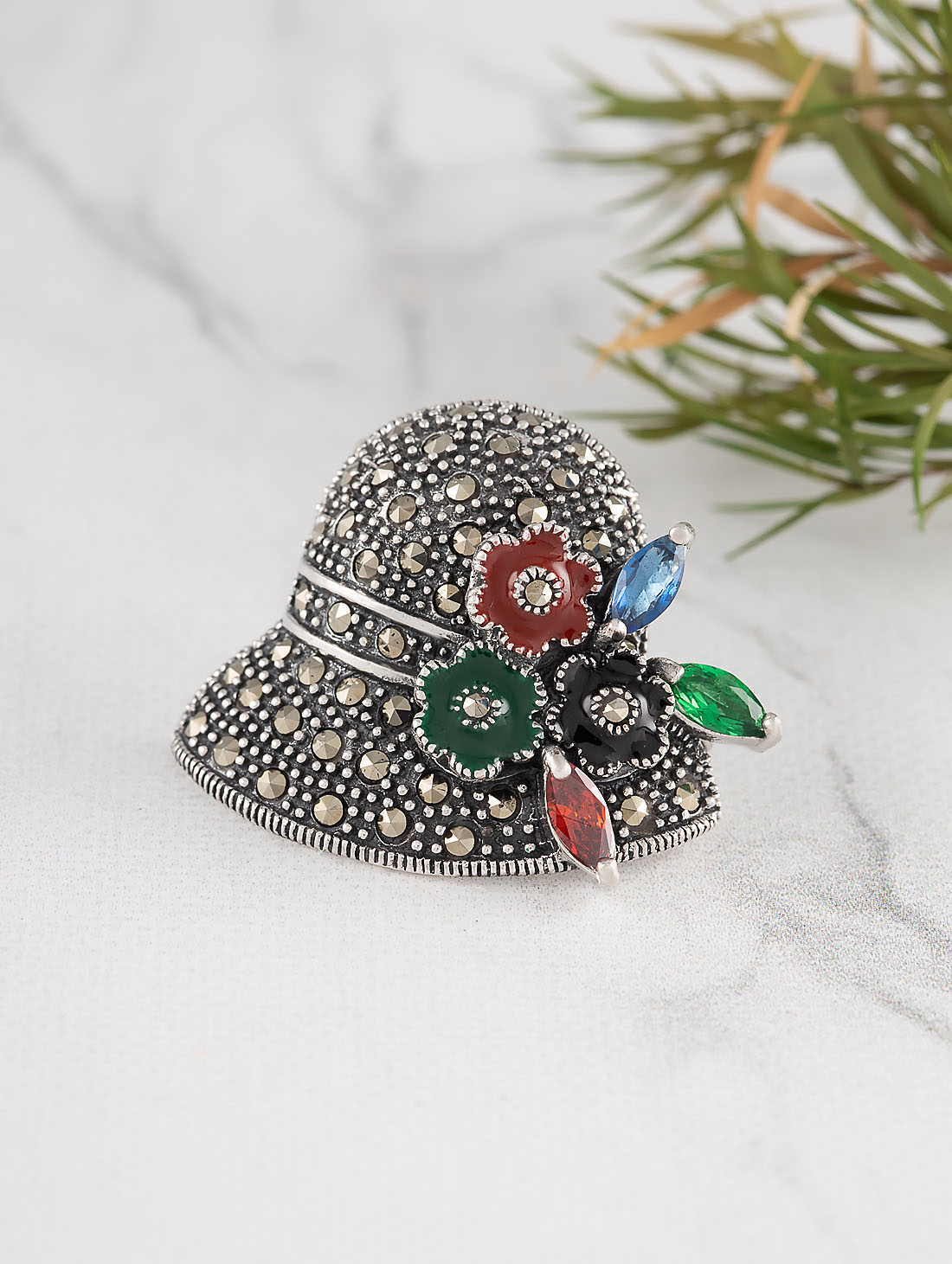 91552 Брошь (Ag 925)