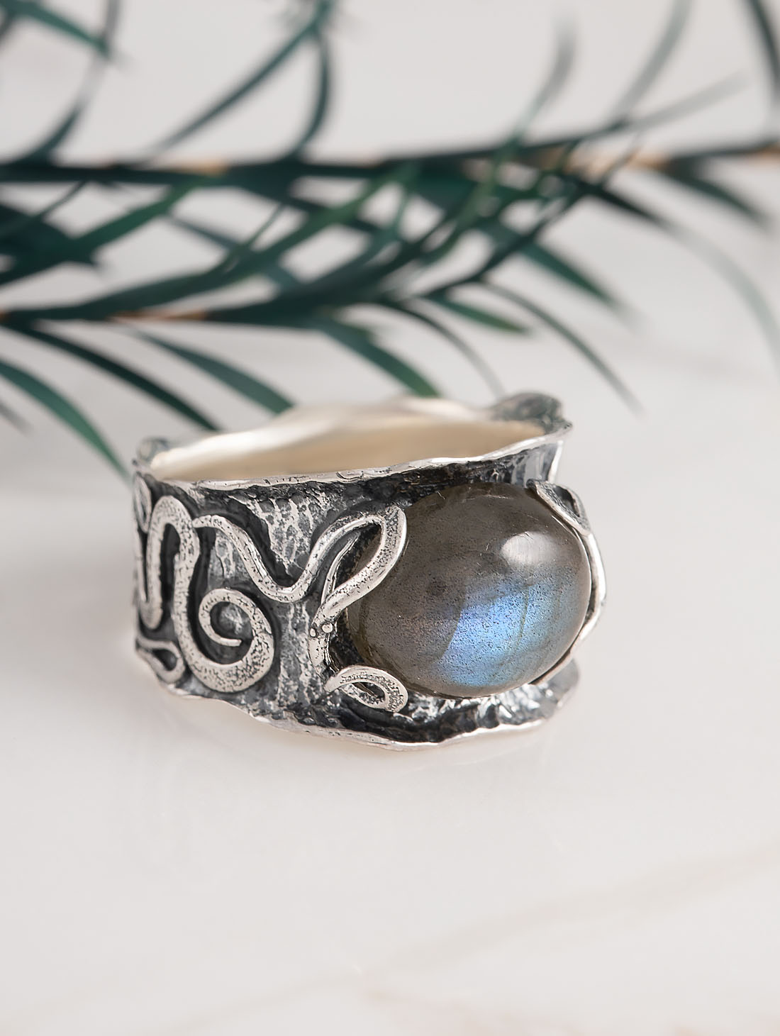 041449 Кольцо (Ag 925)