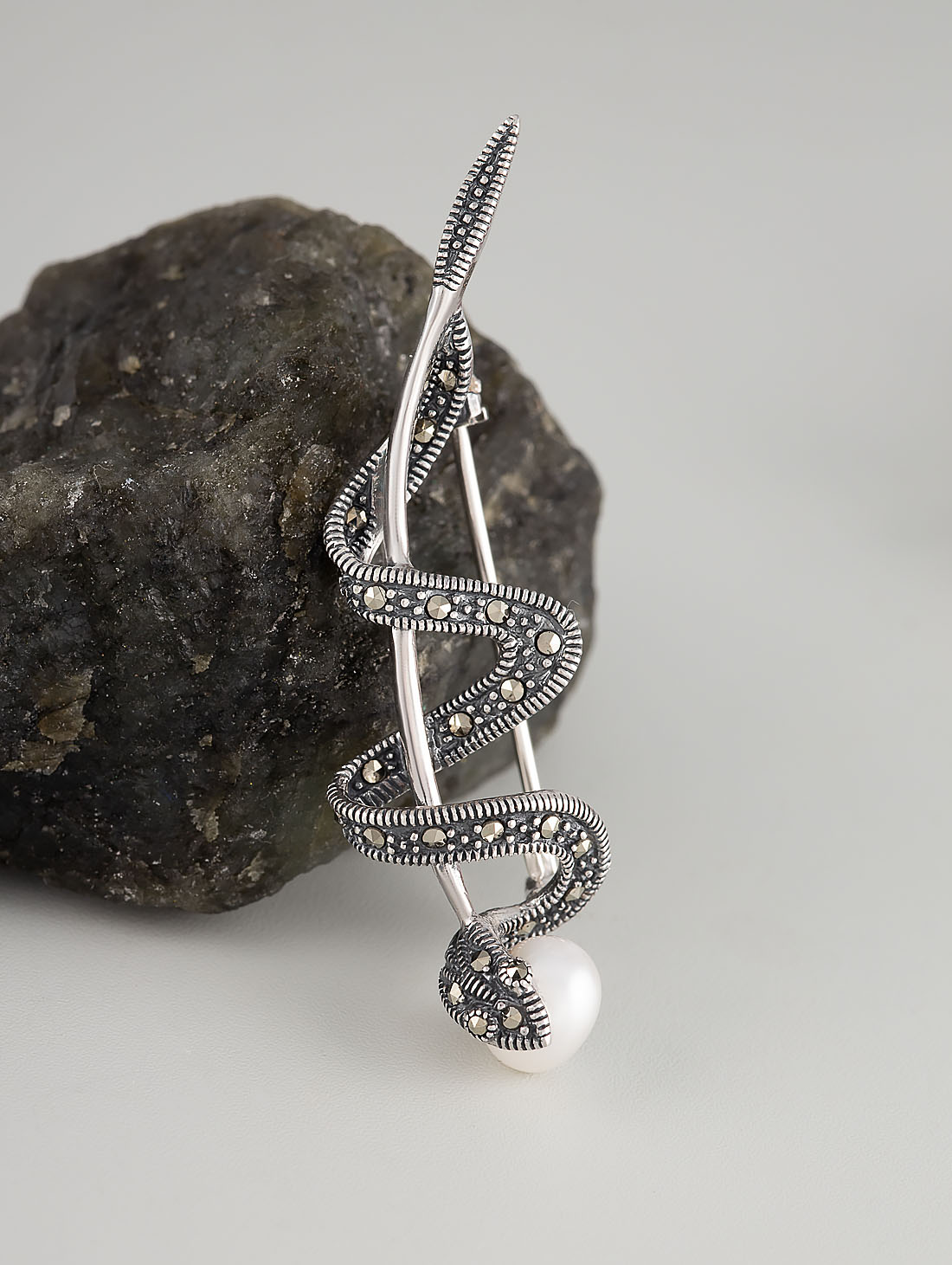 0840 Брошь (Ag 925)