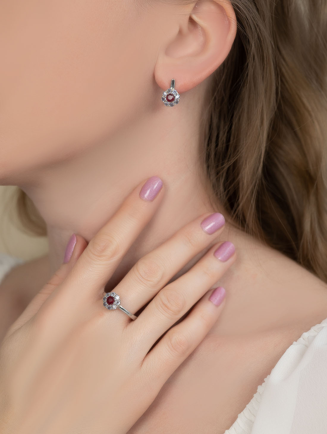 100909 Серьги (Ag 925)