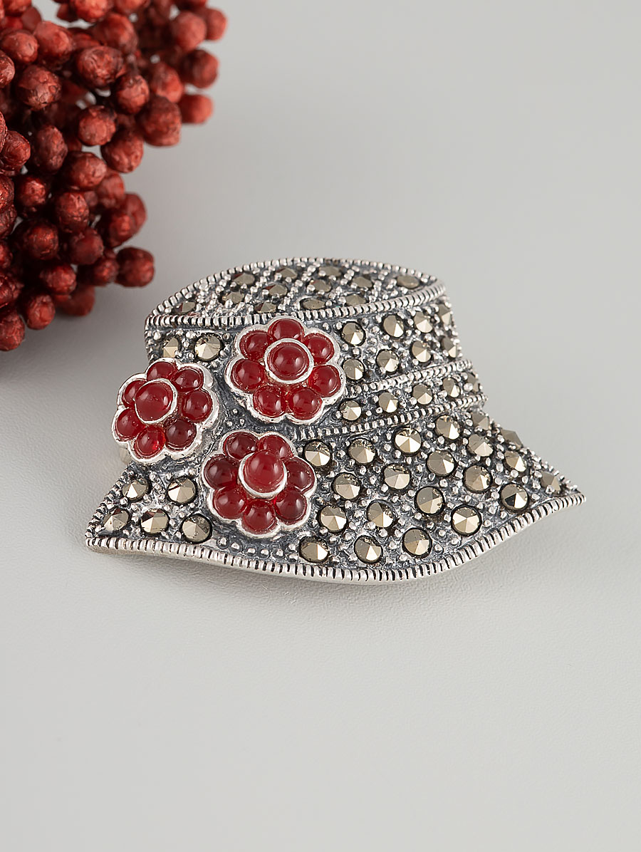 91515 Брошь-кулон (Ag 925)