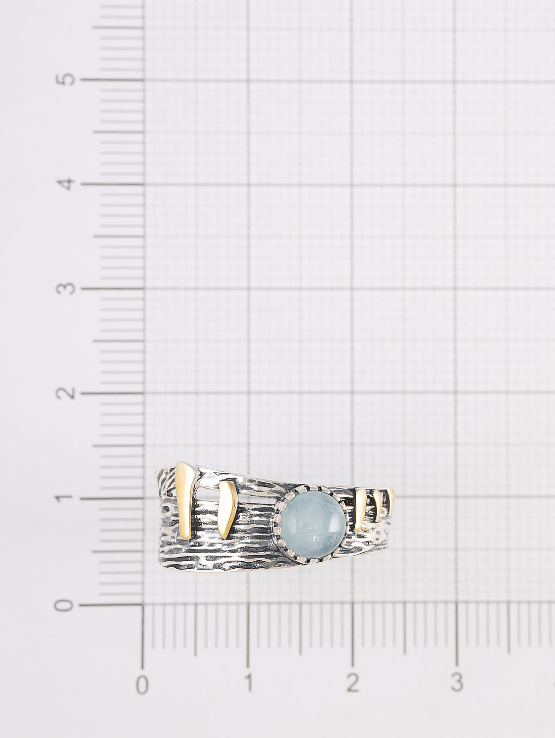 Rrr1498z Аквамарин Кольцо (Ag_925)