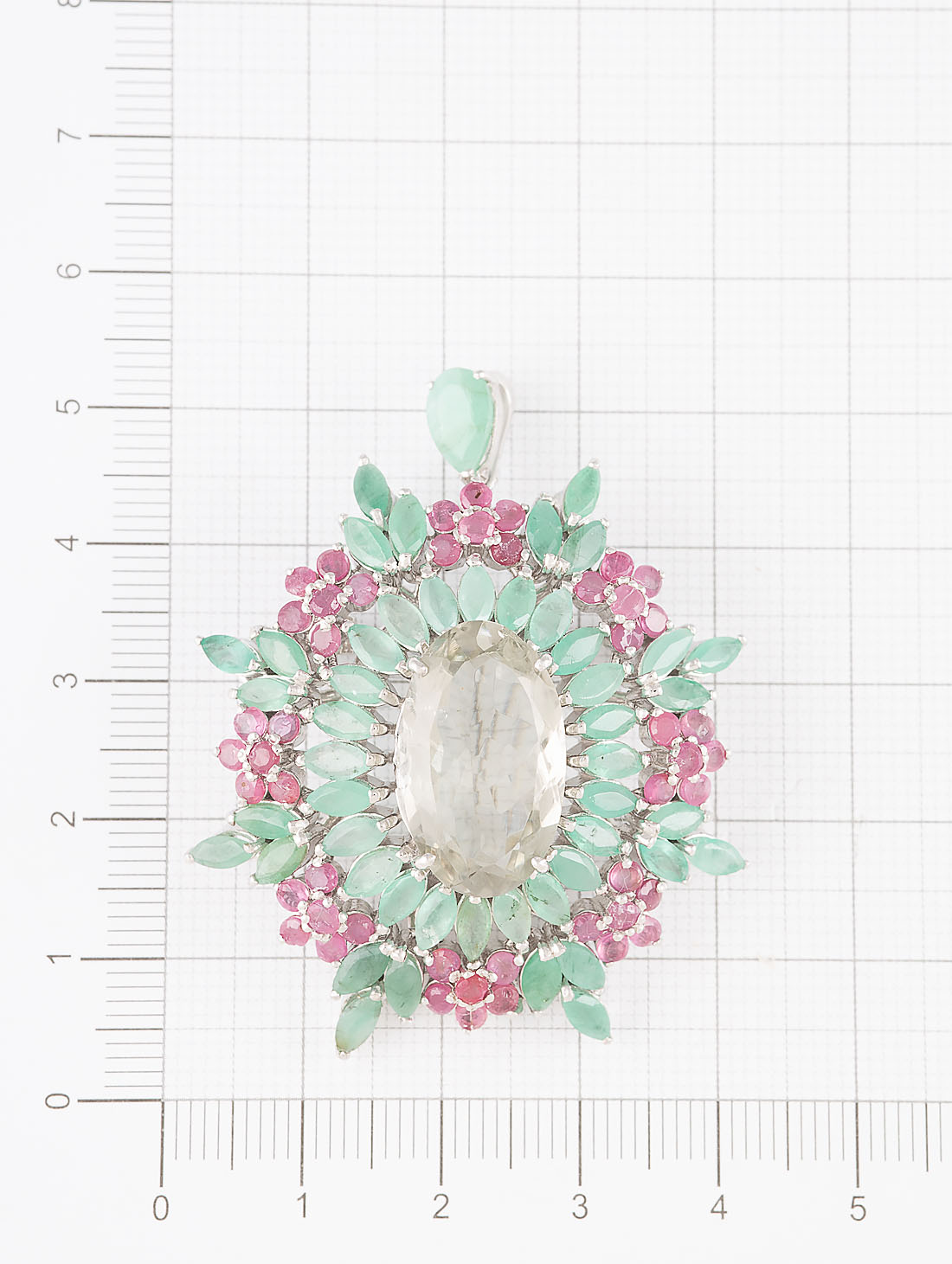 299 Брошь-кулон (Ag 925)