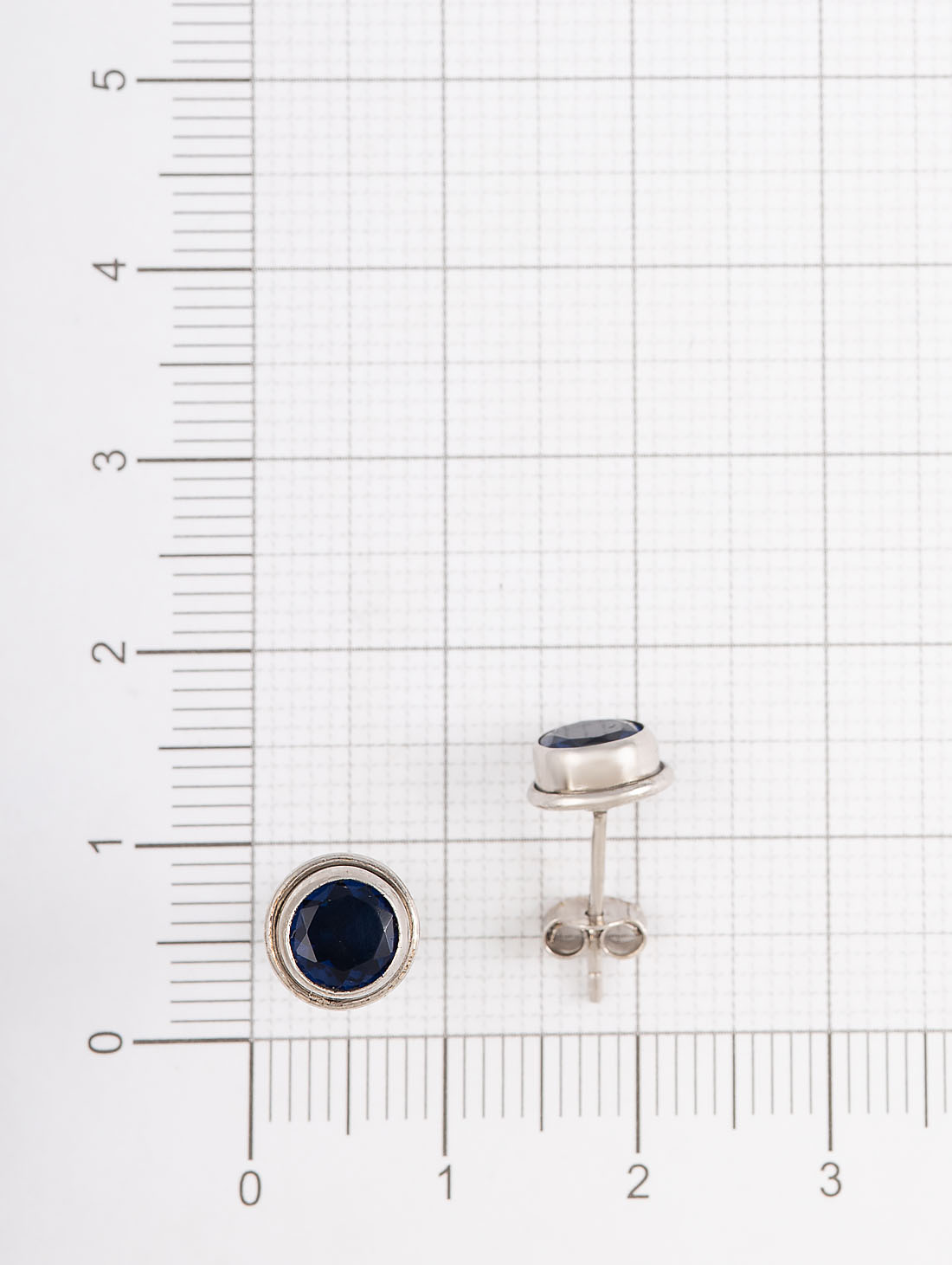 9343 Серьги пуссеты (Ag 925)