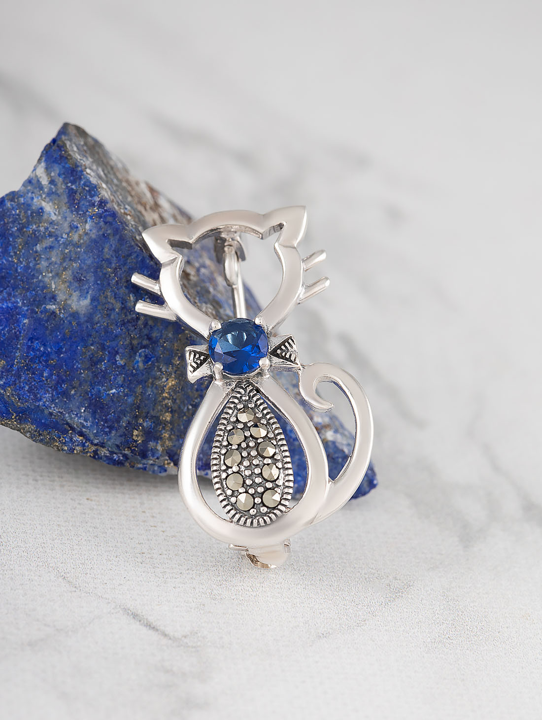 91659 Брошь (Ag 925)