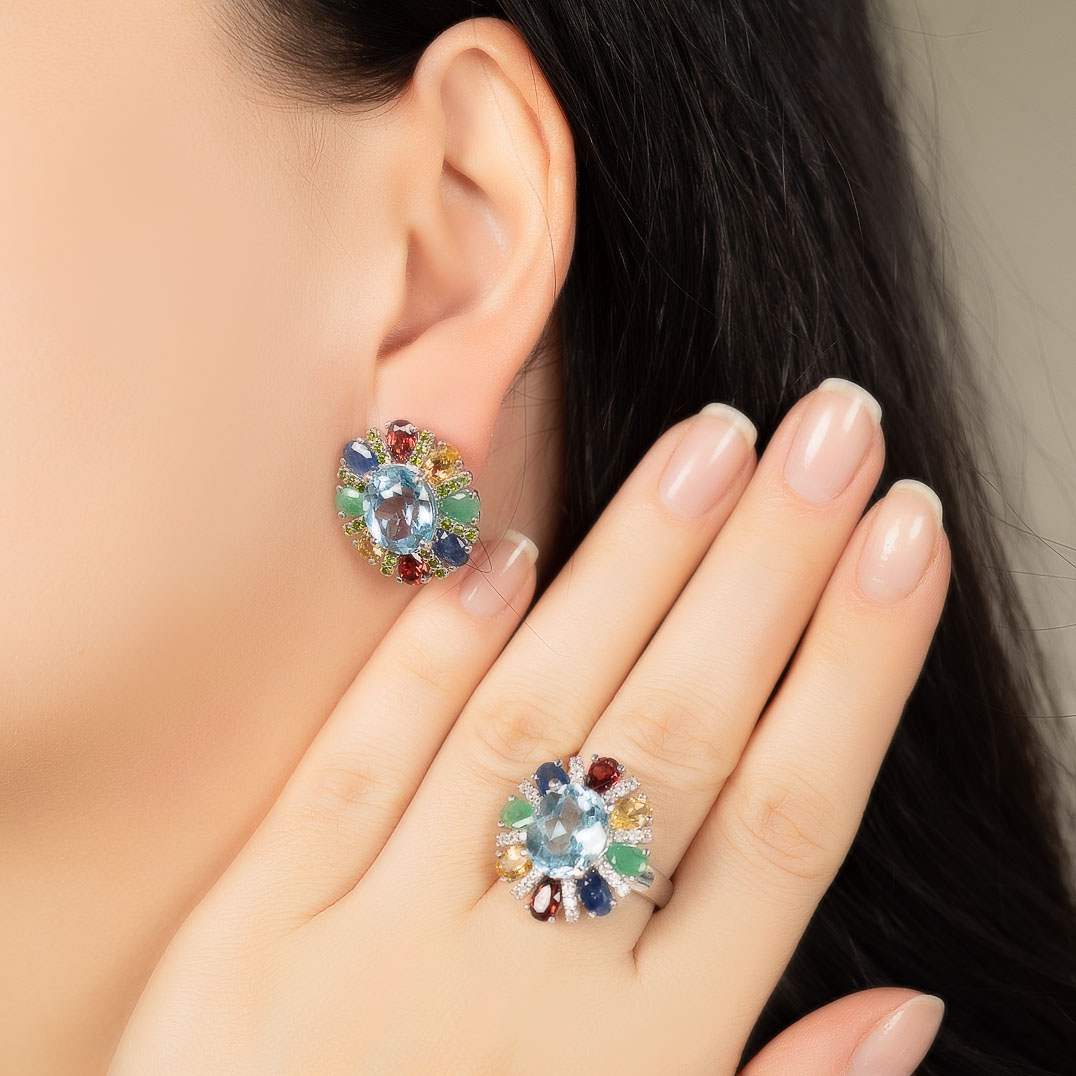 002389 Серьги (Ag 925)