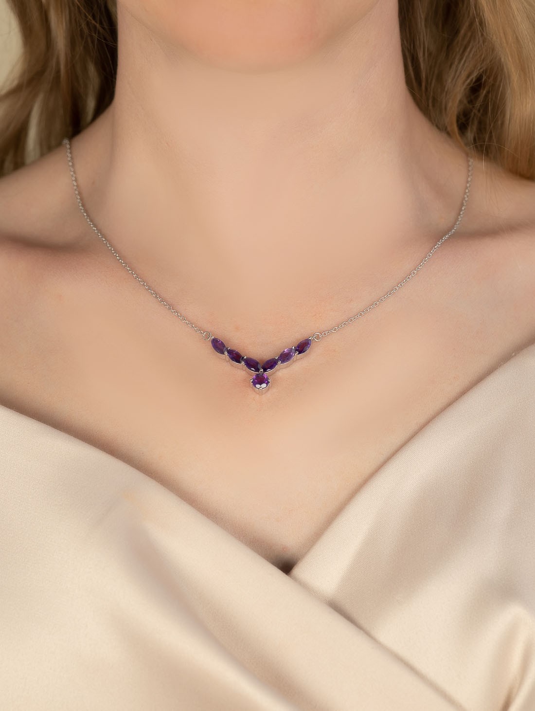 95964 Колье (Ag 925)