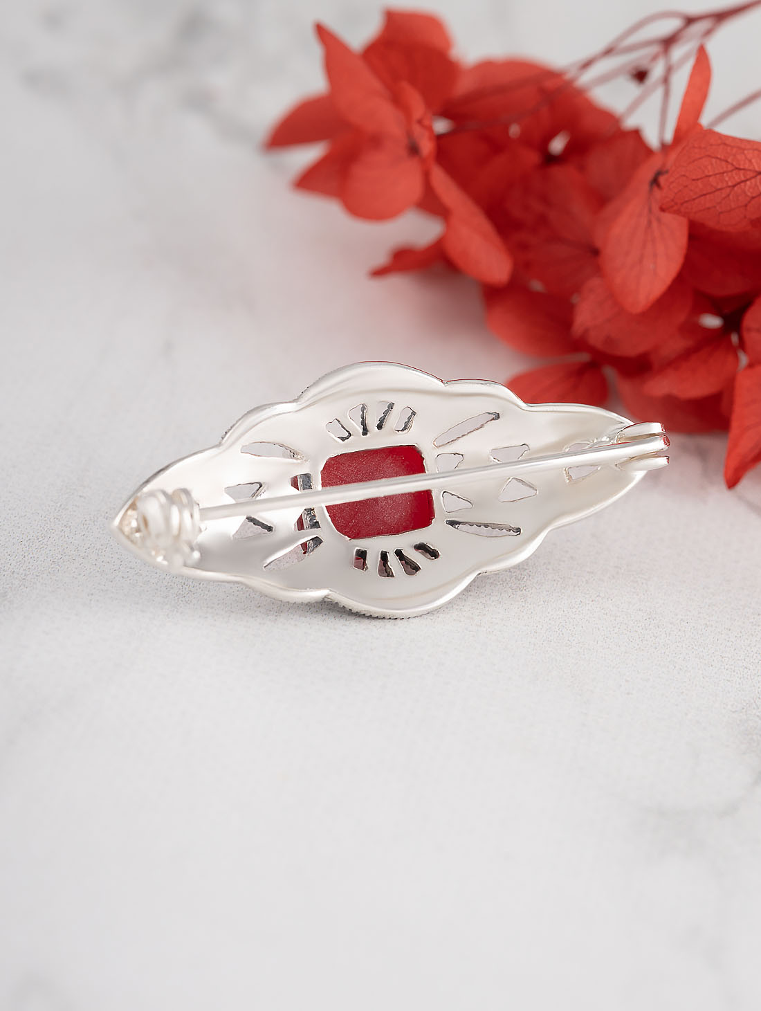 91572 Брошь (Ag 925)