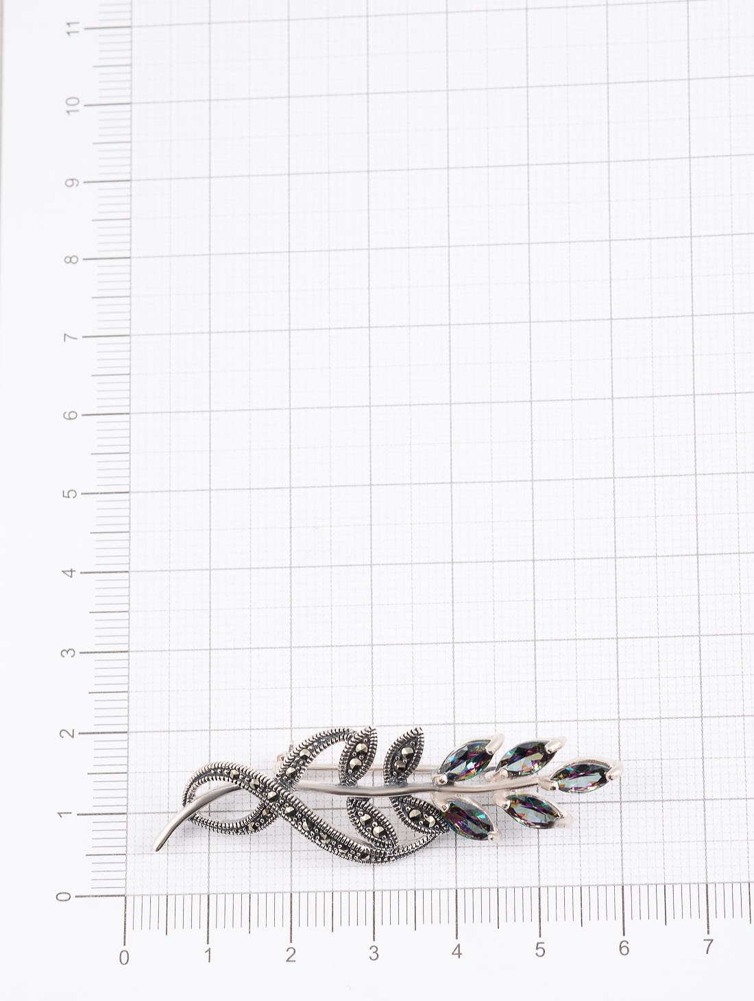 91635 Брошь (Ag 925)