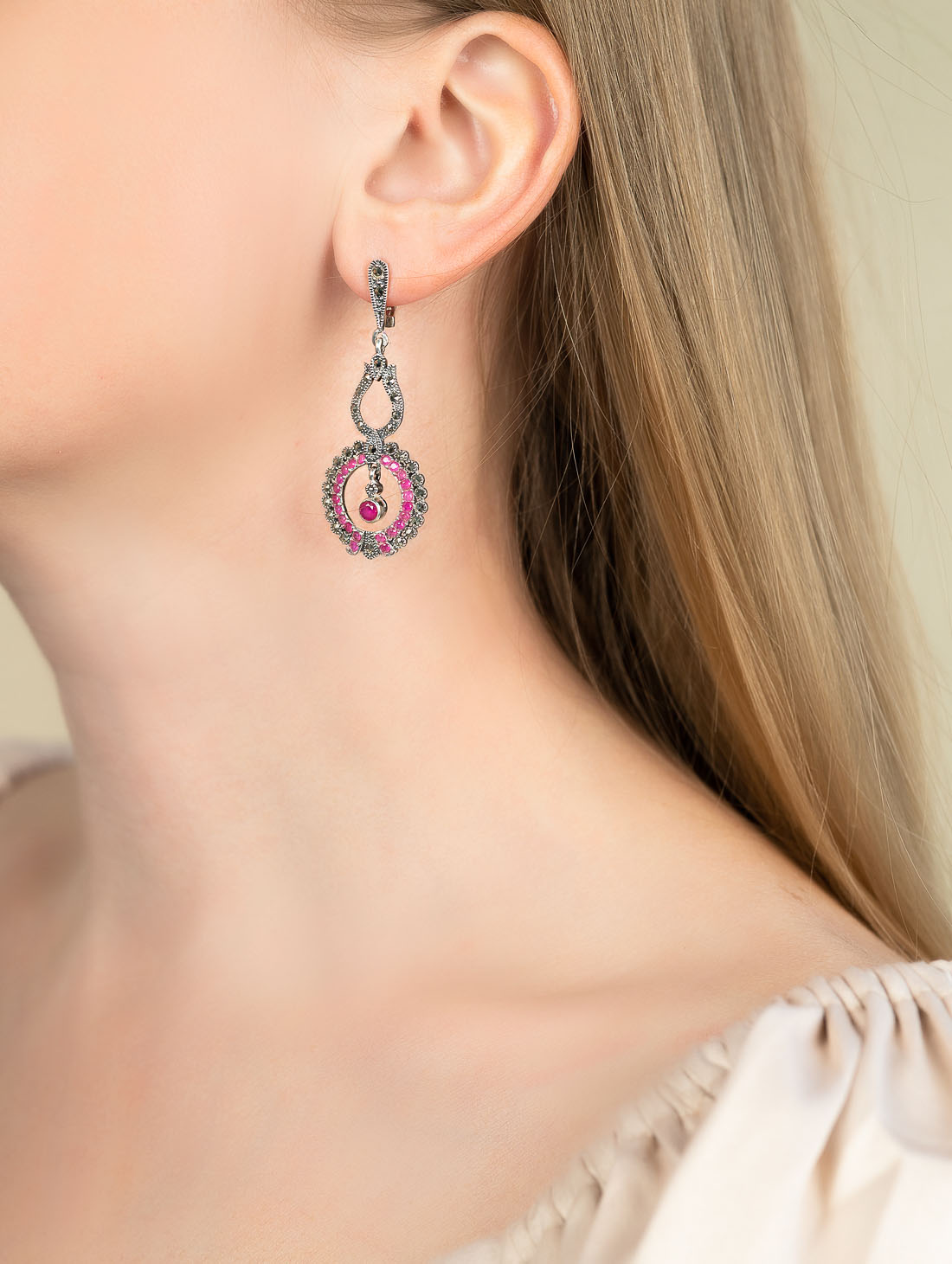 300196 Серьги (Ag 925)